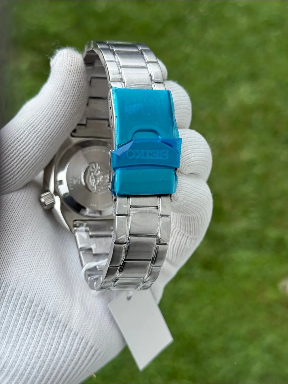 Seiko Prospex Special Edition Blue Dial Automatic Stainless Steel Watch mens